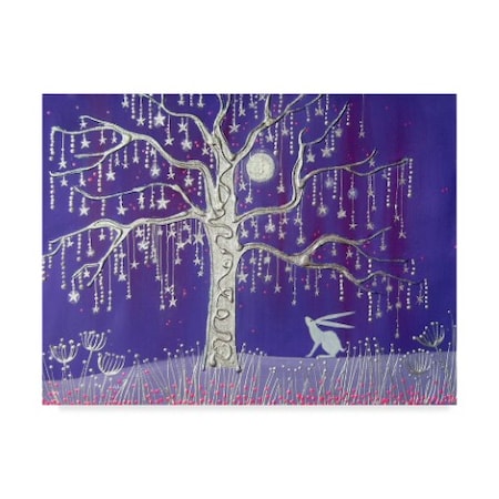 Angie Livingstone 'Tree Of Stars' Canvas Art,18x24